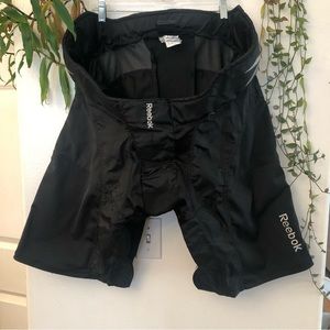 Black Used Reebok Ice Hockey Pants